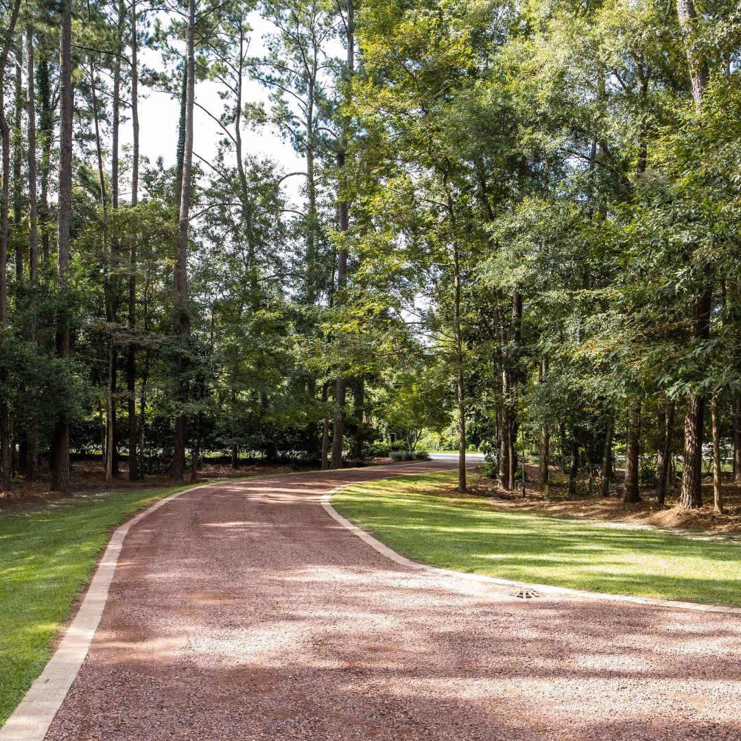 long driveway