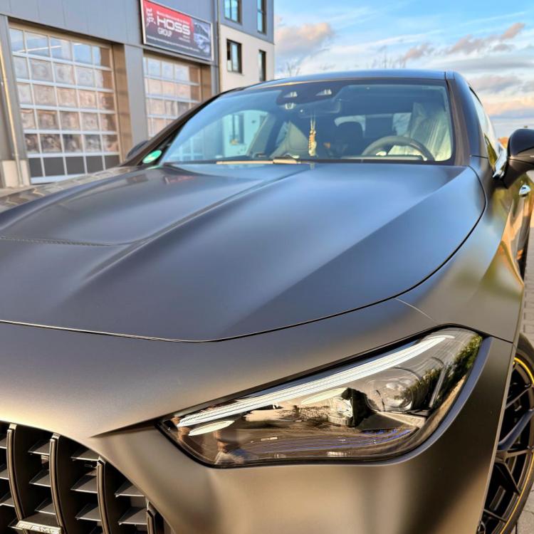 Keramikversiegelung auf einer matten Oberfläche