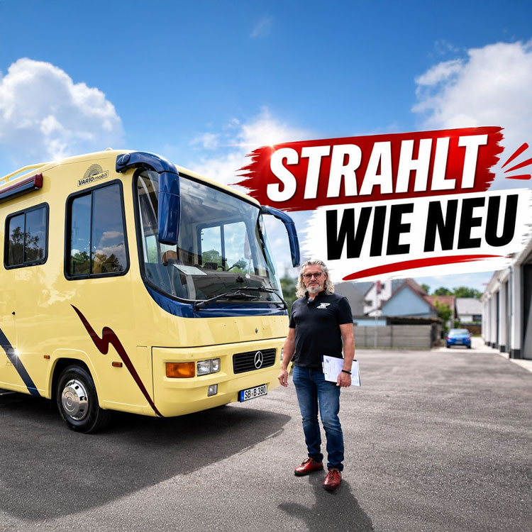 3 Tage Präzisionsarbeit: Wir zeigen Schritt für Schritt wie aus 23 Jahre altem Lack Neuwagen-Glanz wird.