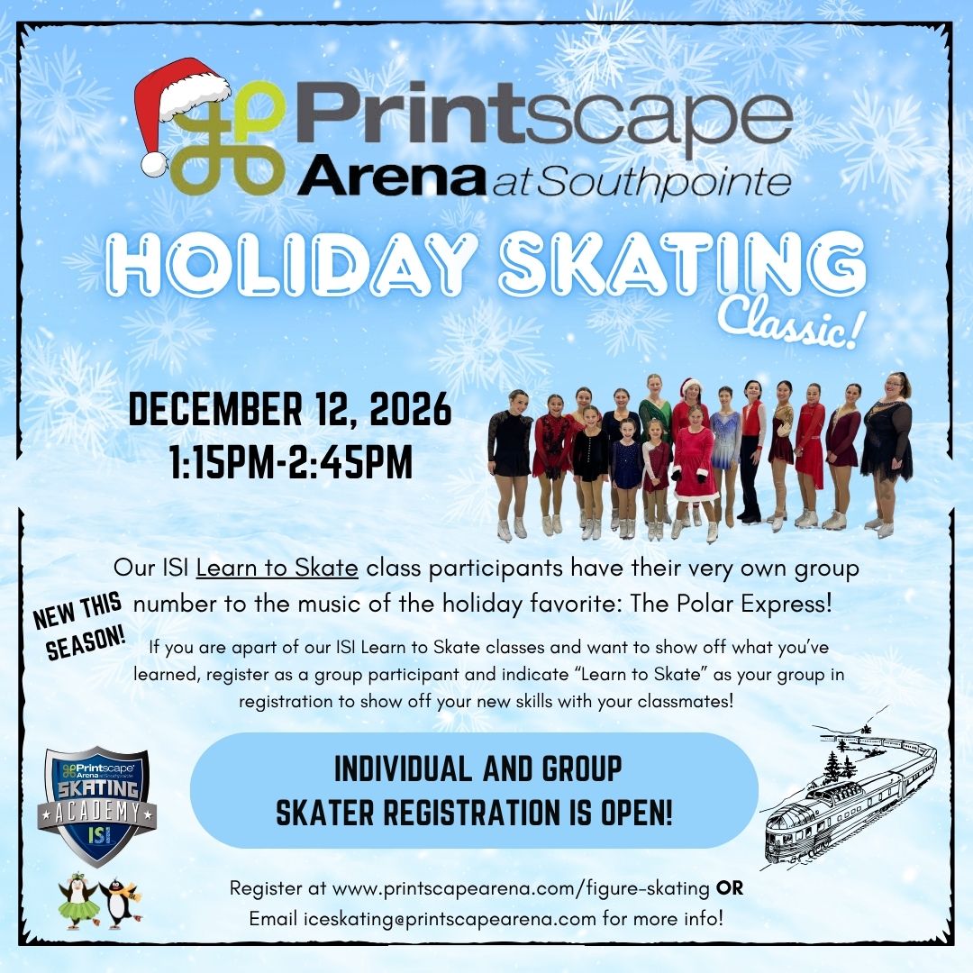 Printscape Arena Holiday Skating Classic!