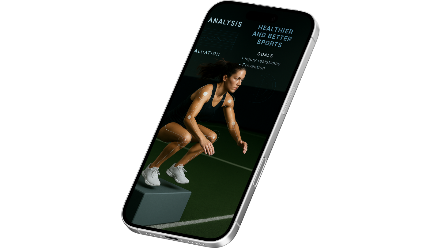 Allheartz movement analysis on a phone