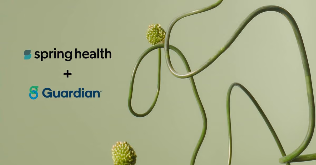 Spring Health and Guardian Partner to Provide Innovative Mental Wellness Benefits