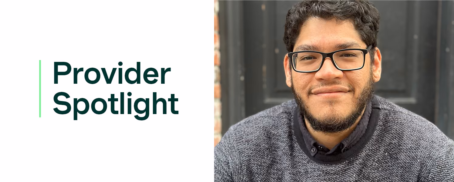 Spring Health therapist Michael Espinoza