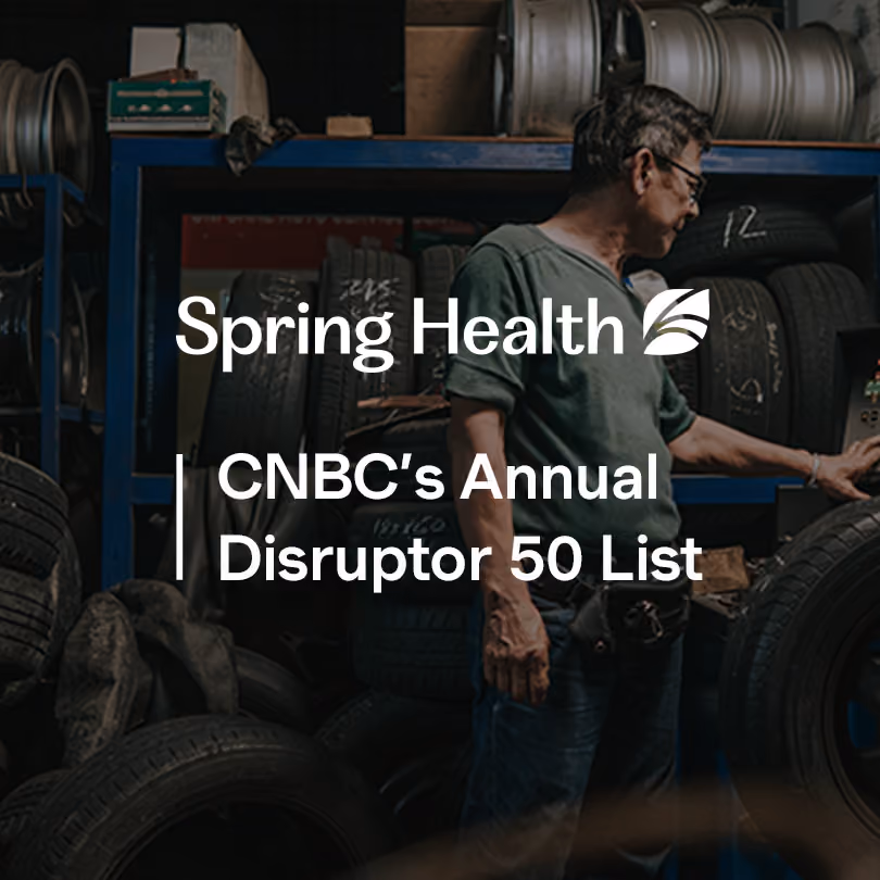 Spring Health Makes CNBC’s 2023 Disruptor 50 List