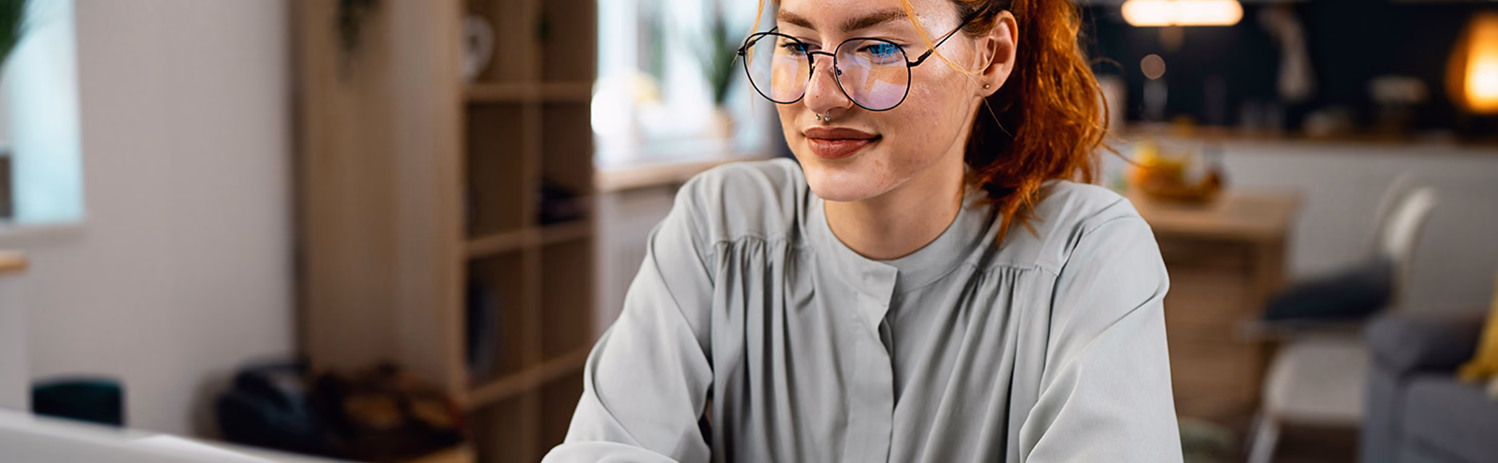 Female employee works with a coach on career challenges