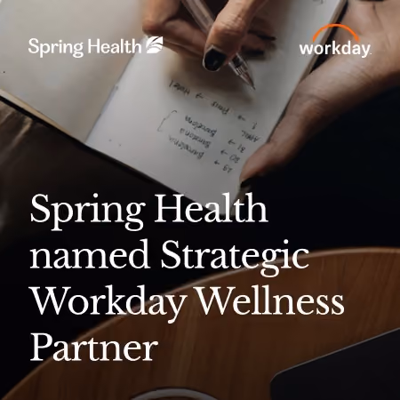 Spring Health Joins the Workday Wellness Partner Program