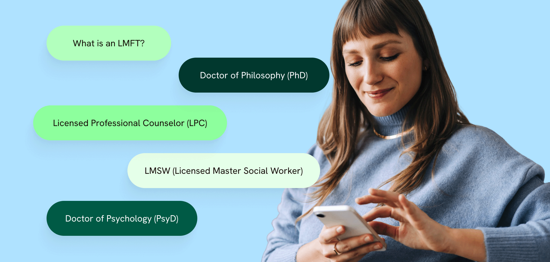 What kind of therapist do I need?