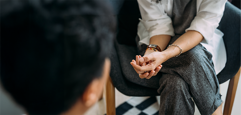 Person in therapy