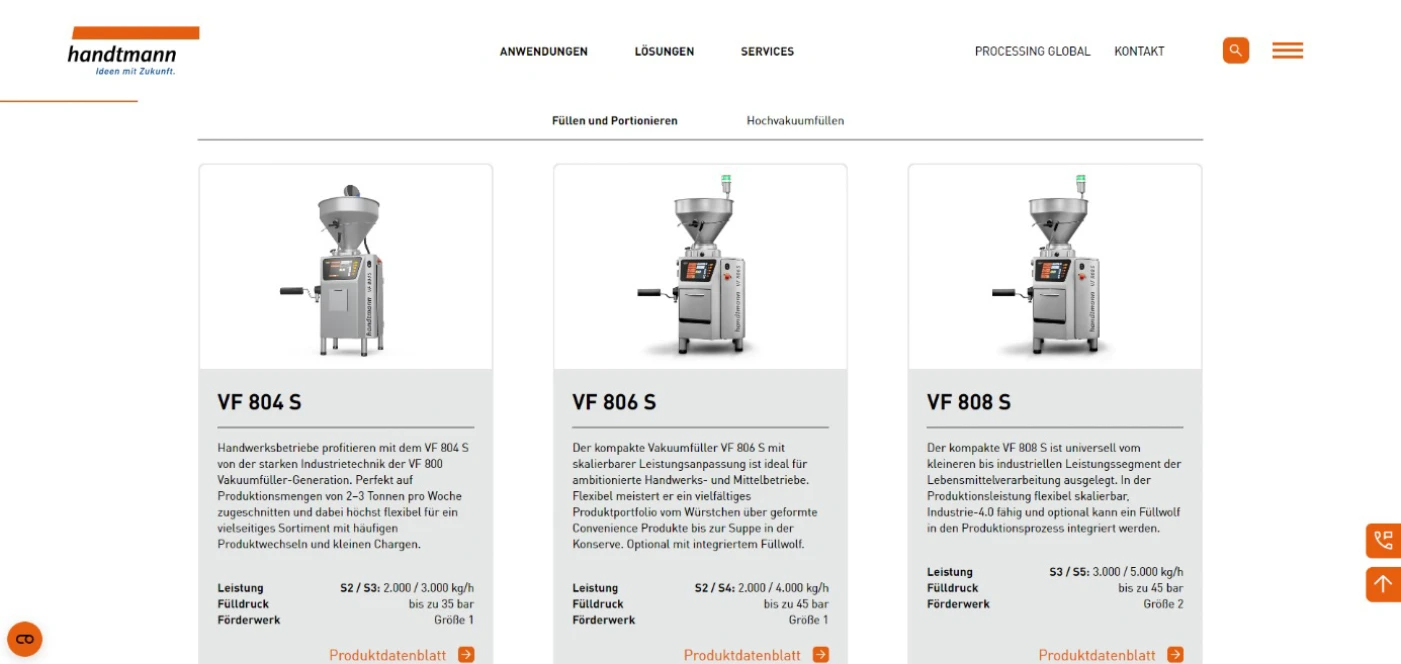 Produktkategorieseite