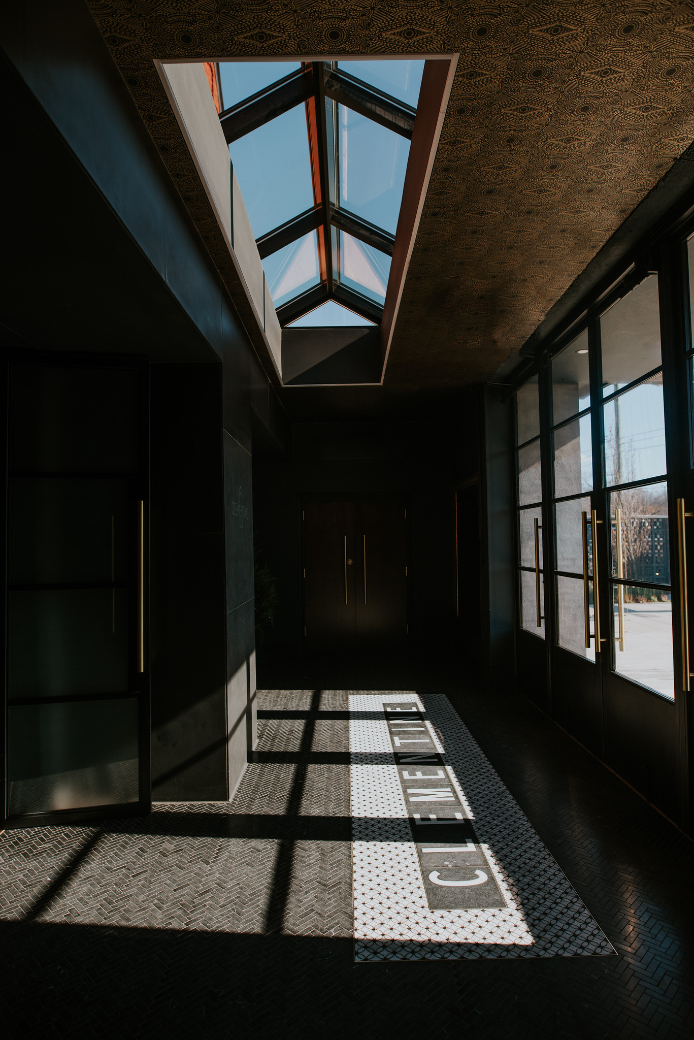 Skylight and shadows