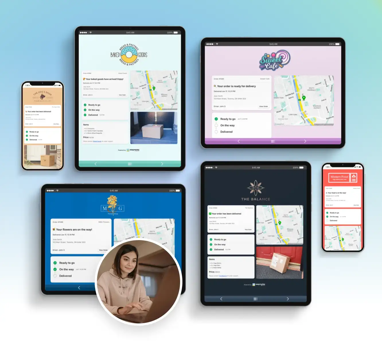 Keep customers up-to-date and informed.