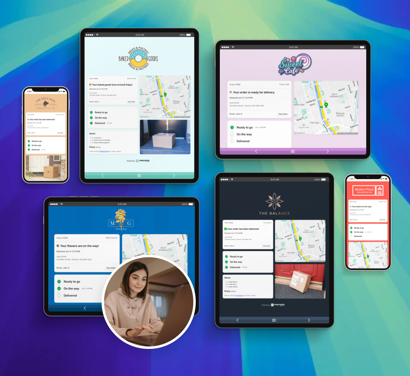 Keep customers up-to-date and informed.