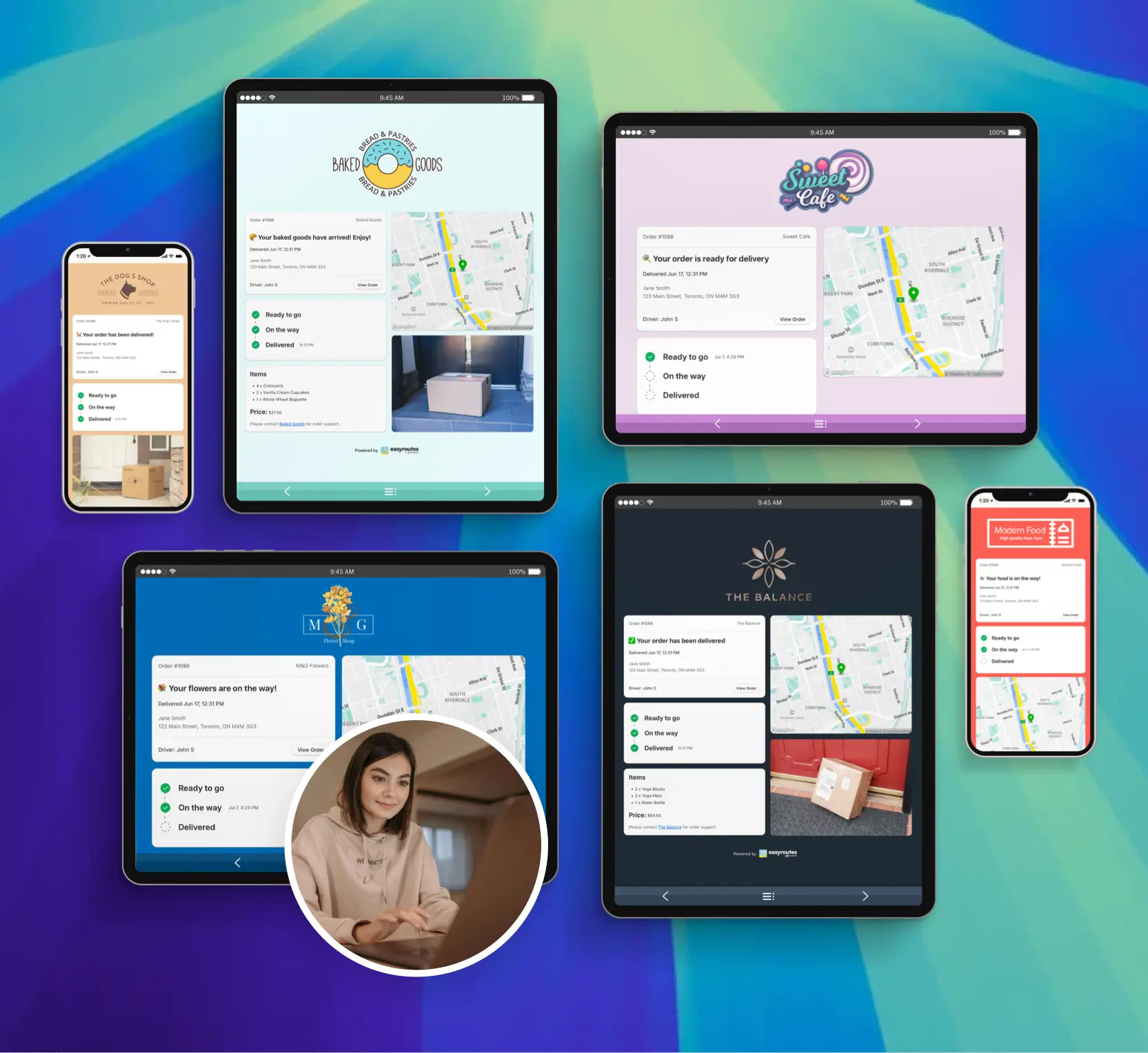Keep customers up-to-date and informed.