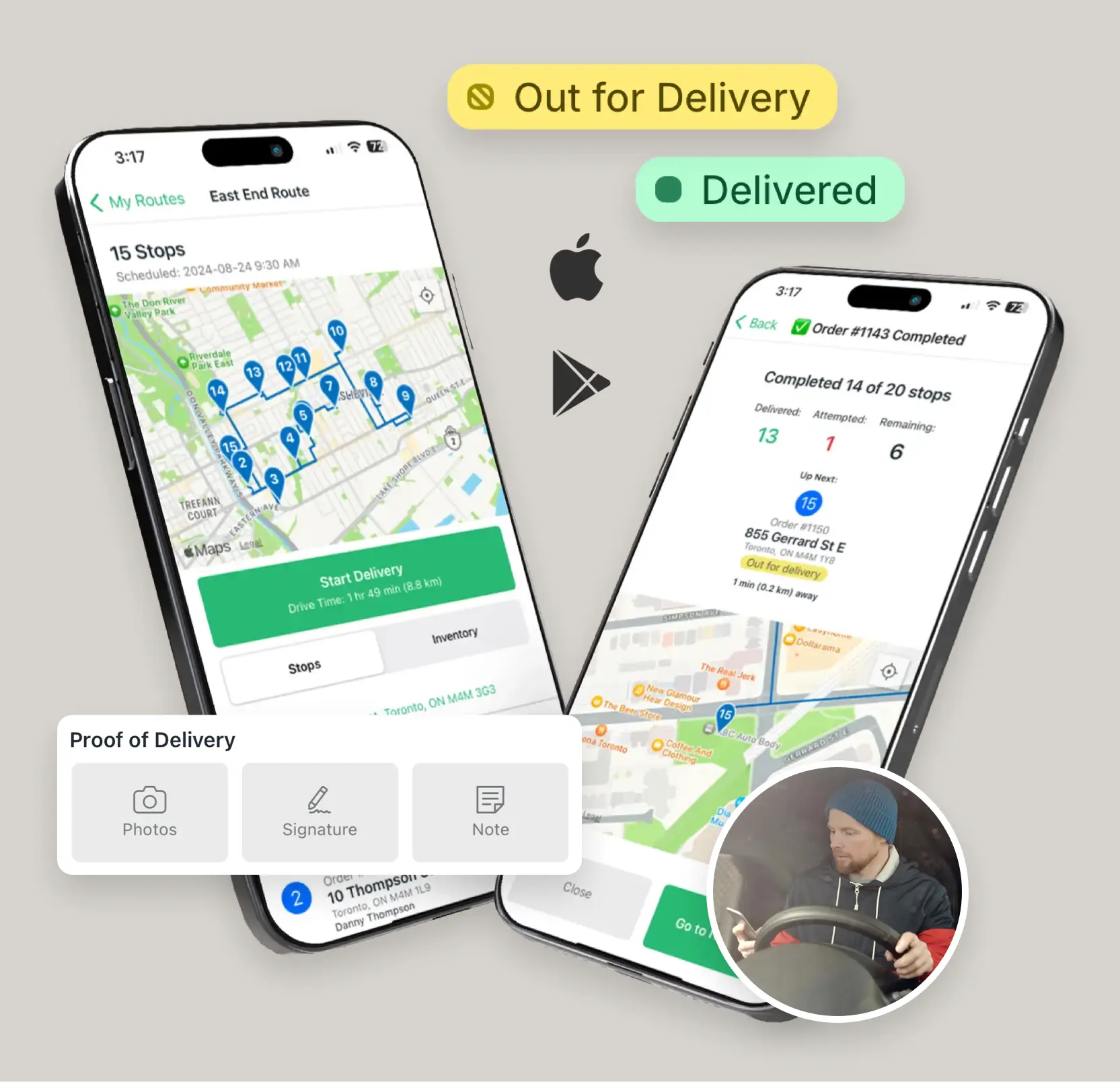 Keep customers up-to-date and informed.