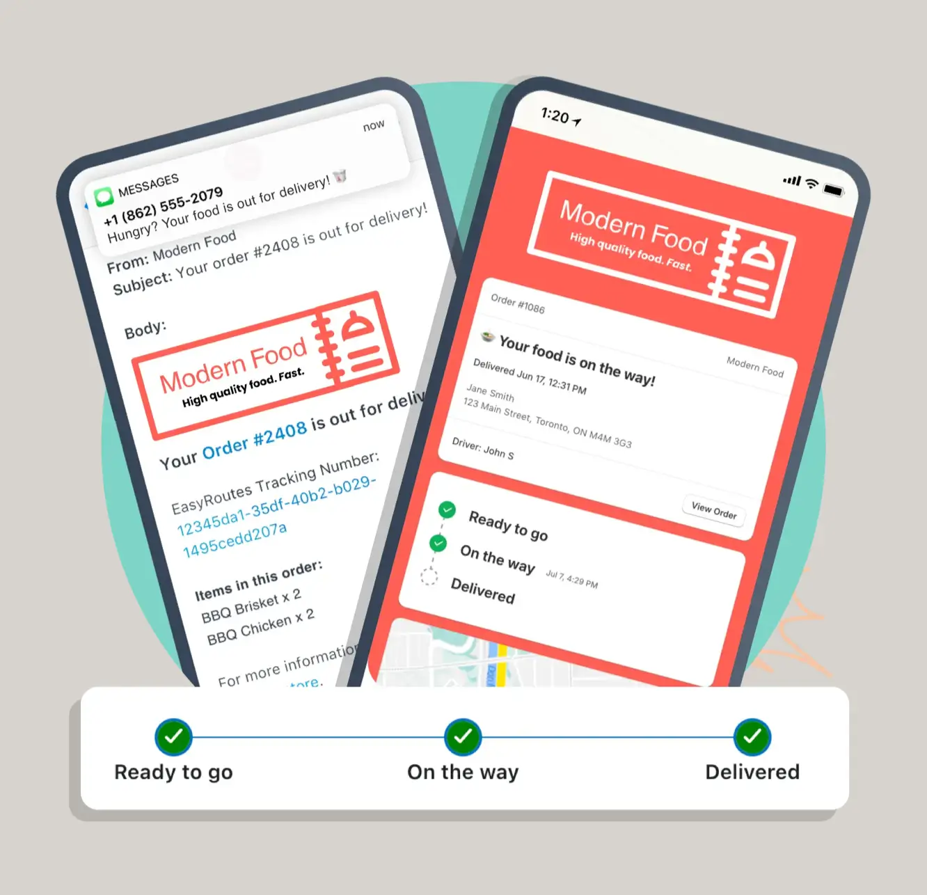 Tailored order tracking for your brand