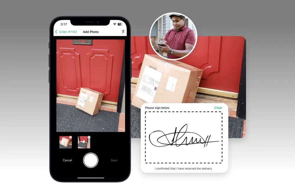 Create optimized delivery routes from your orders.