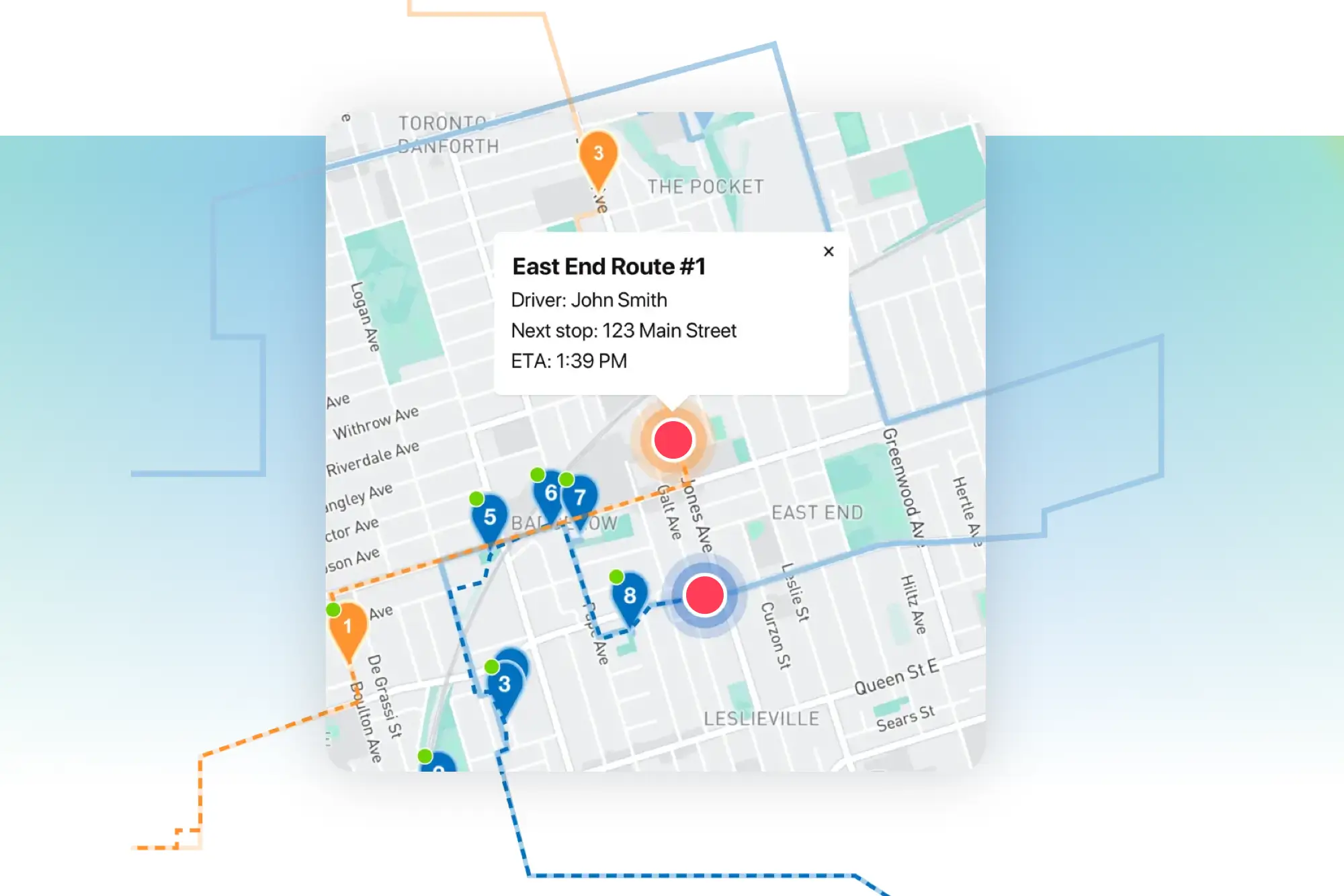 EasyRoutes for Managing & Tracking Drivers