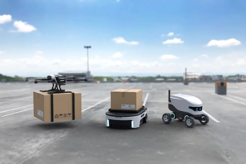 See how logistics automation — AI route optimization, autonomous vehicles, warehouse robotics and real-time tracking — is reshaping delivery in 2026.