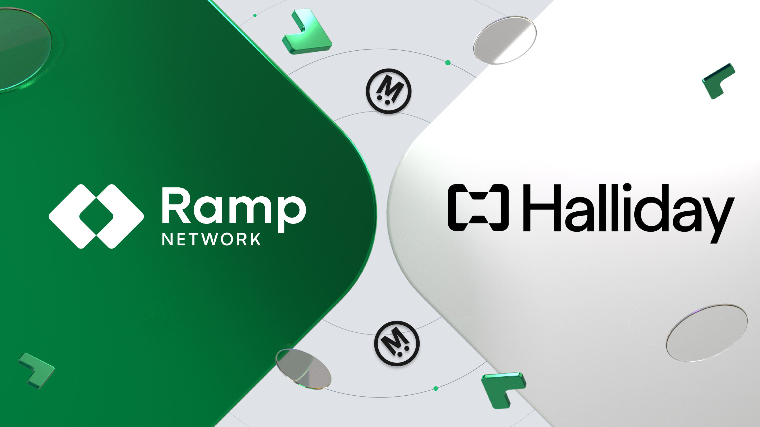 Ramp Network <> Halliday <> MegaETH blog cover