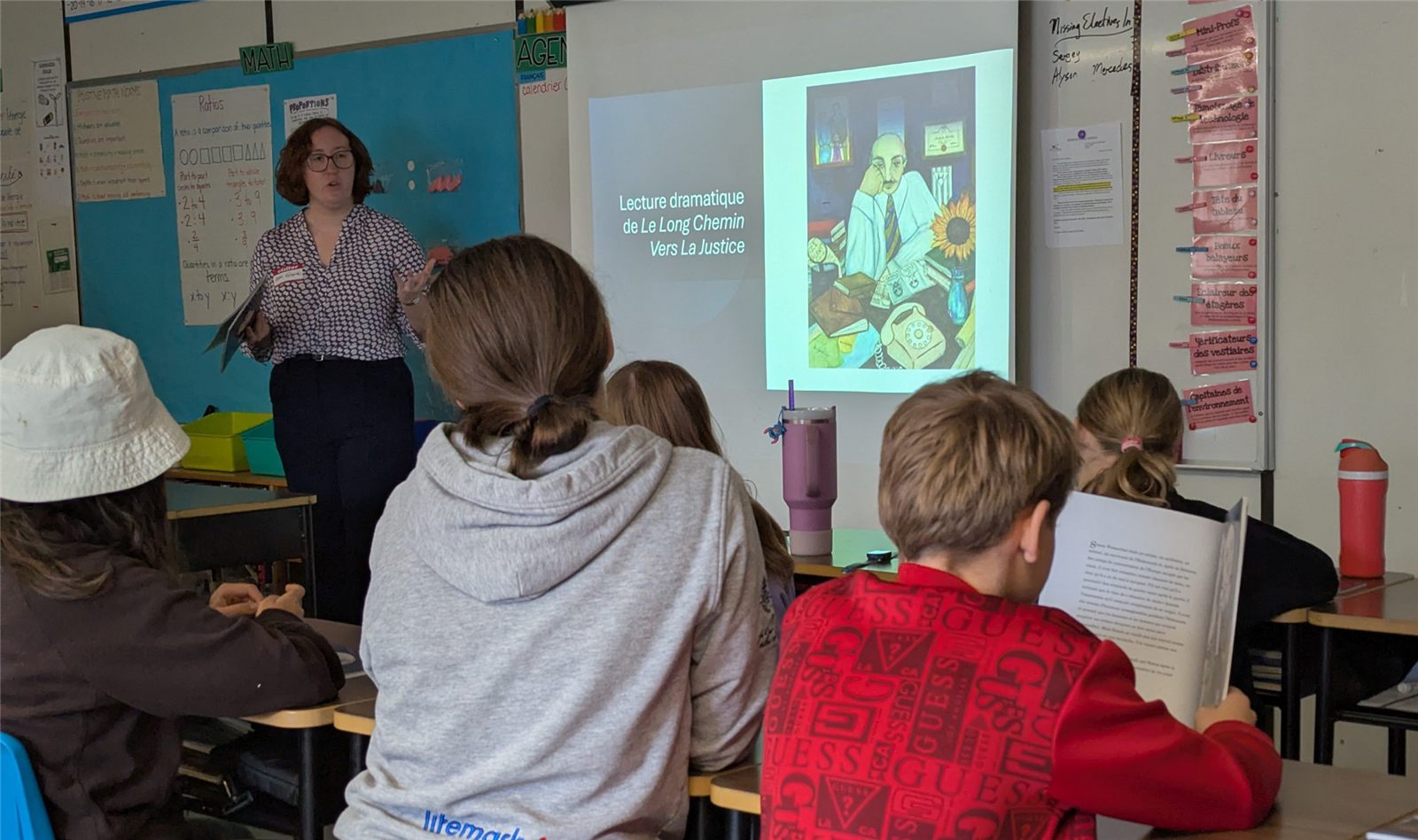 Students taking part in a Wiesenthal Canada workshop