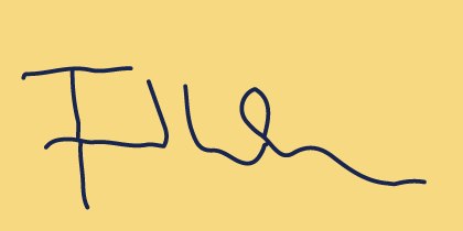 Signature of Fred Waks