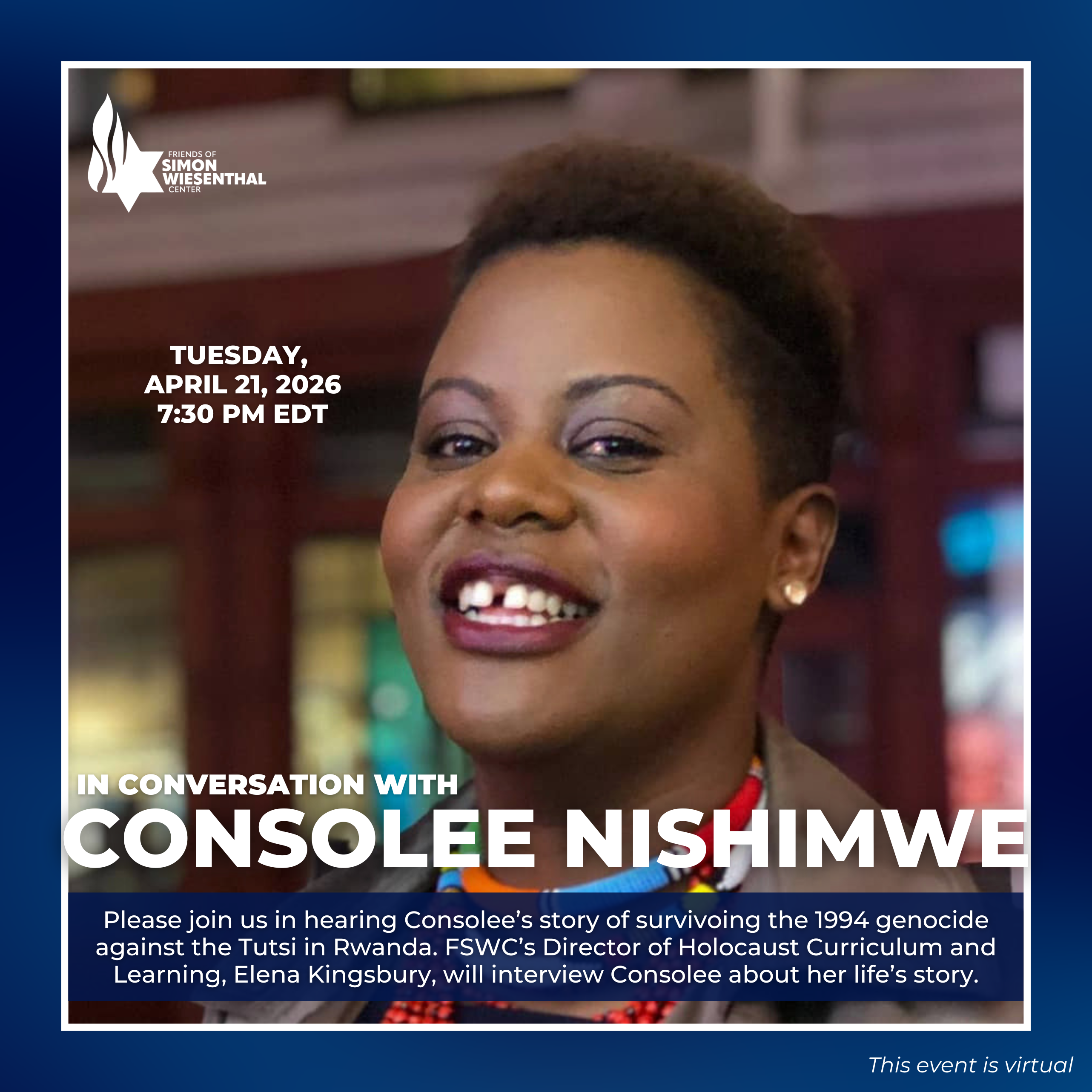 In Conversation with Consolee Nishimwe