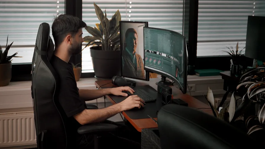 Videoschnitt am Schnittplatz bei HOSH MEDIA