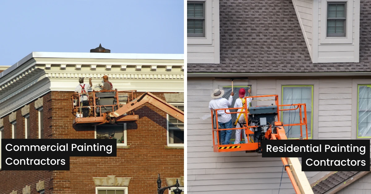 Residential vs. Commercial Painting Contractors Seattle: What’s the Difference?