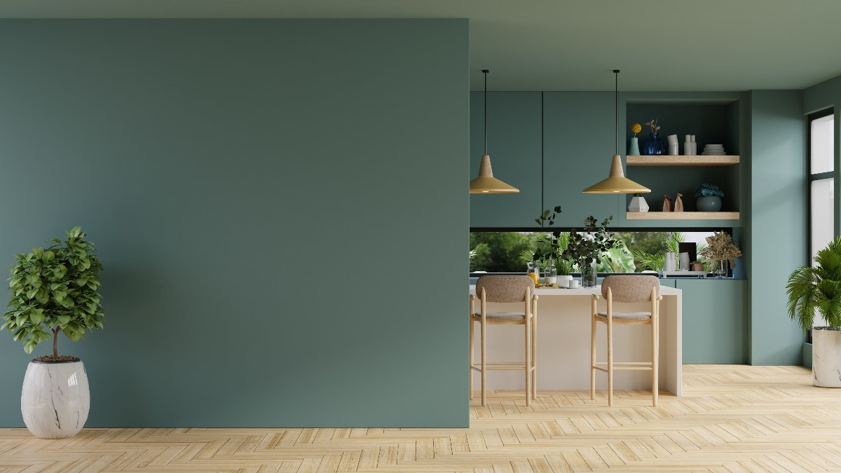 Best paint sheen kitchen walls satin finish Bellevue