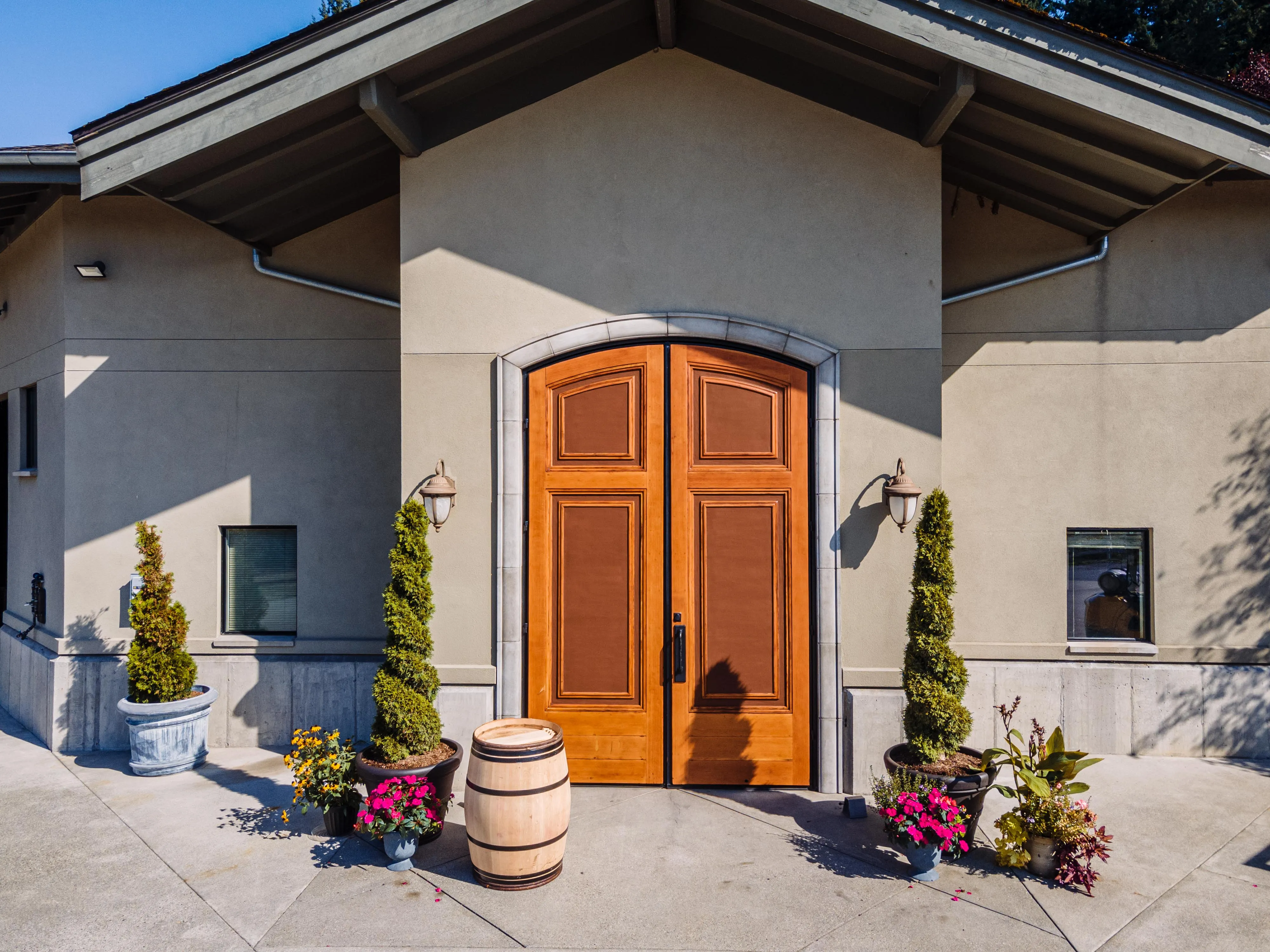 exterior painting of house