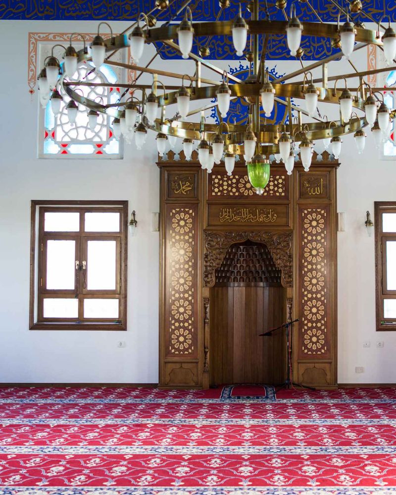 Bosnian Turksih Mosque Interior