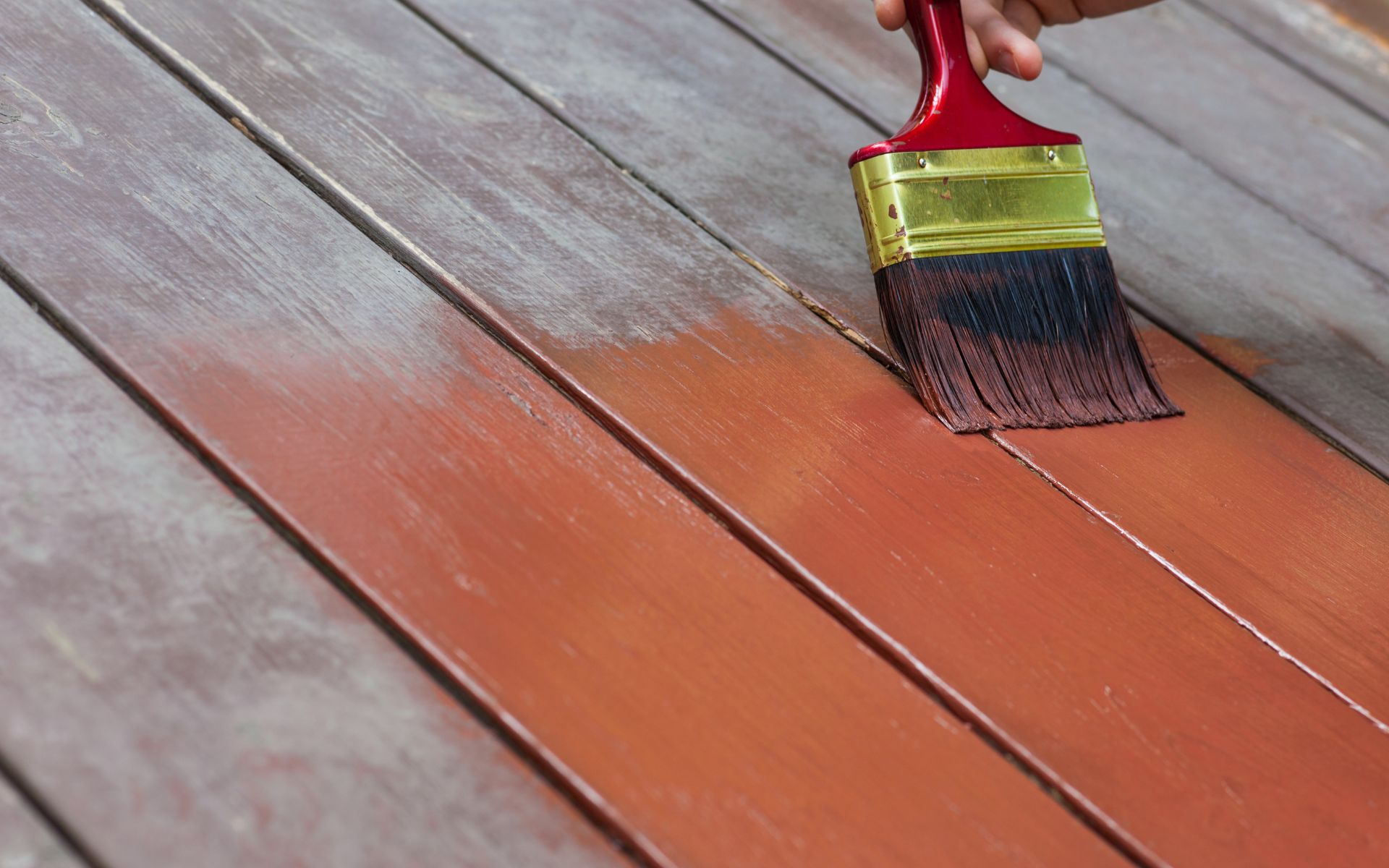 Wood Deck Painting, Refinishing 