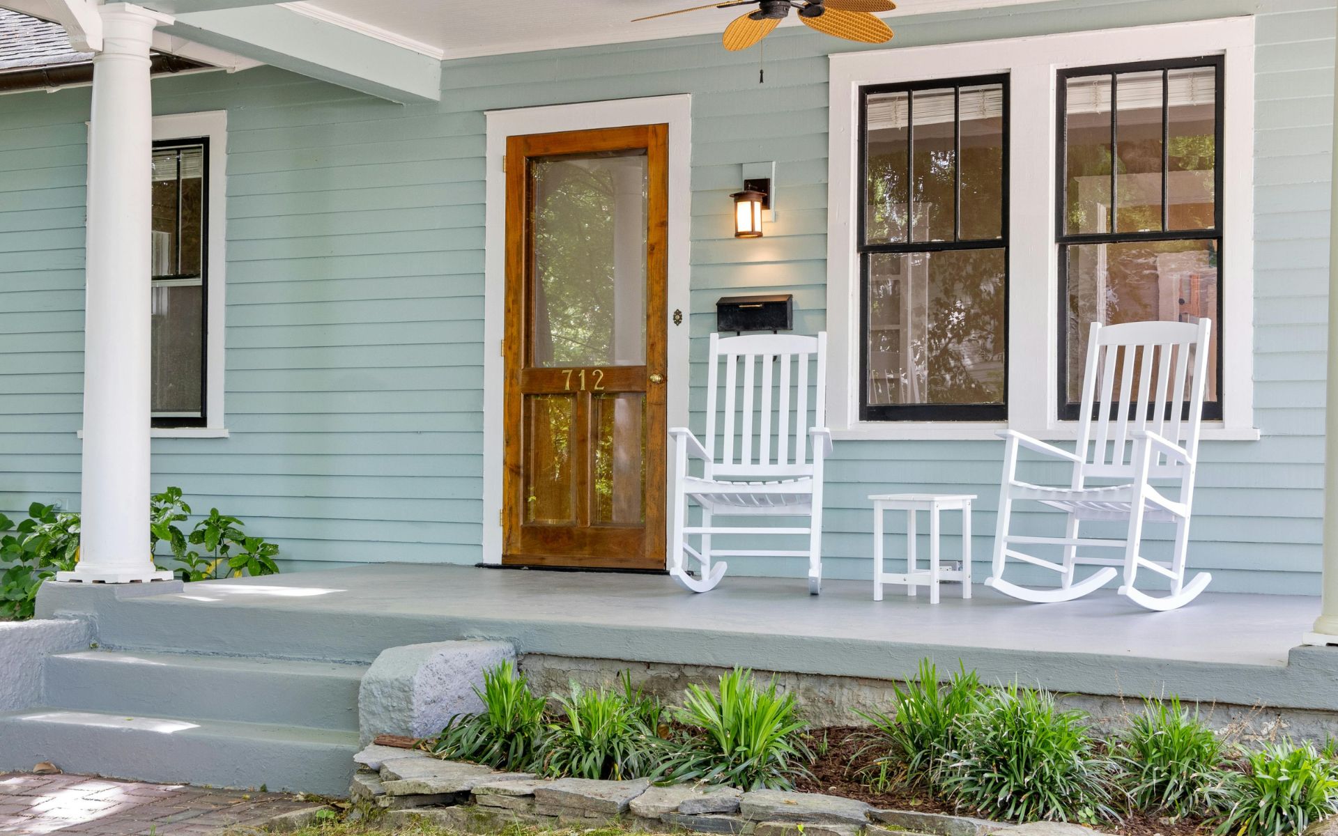 Chairs on House Porch