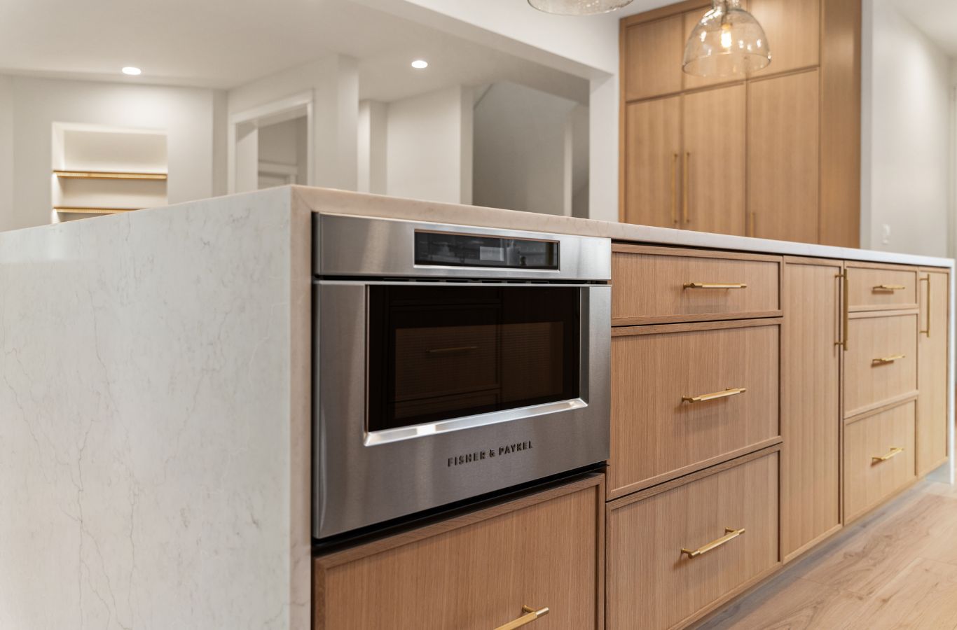 A NEW DAY Construction expert upgrading a kitchen in Renton, WA, showcasing functional design, stylish finishes, and the benefits of hiring local remodelers.