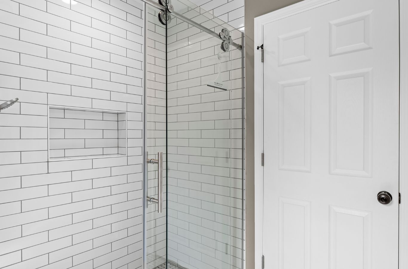 A NEW DAY Construction specialist renovating a bathroom in Mercer Island, WA, highlighting precision, detailed finishes, and dependable remodeling service. Home Remodeling near me.