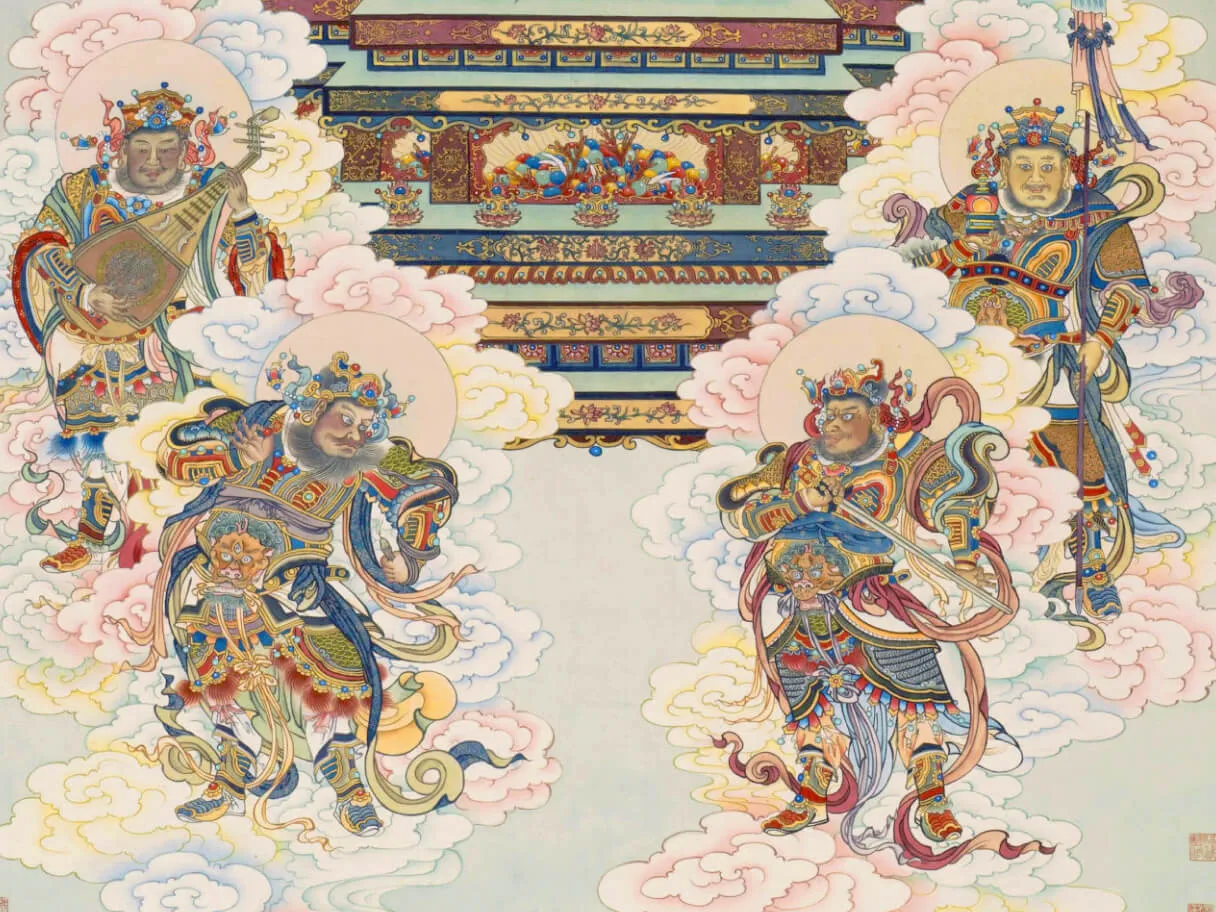 Tứ Đại Thiên Vương Hộ Pháp