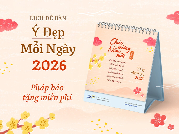 Tri ân báo ân - Cúng dường đại chúng Bộ lịch Ý Đẹp Mỗi Ngày 2026 🎊