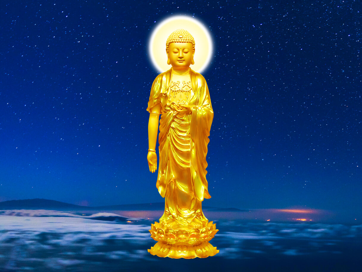 Amitabha Buddha Desktop Wallpaper