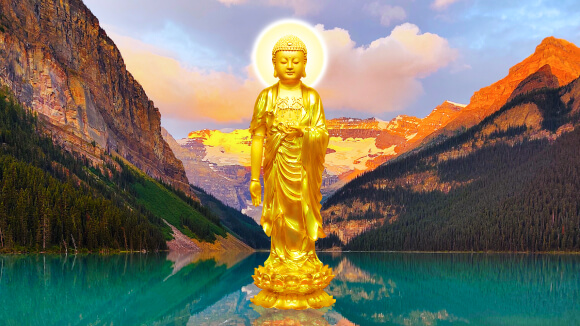 Amitabha Buddha Desktop Wallpaper
