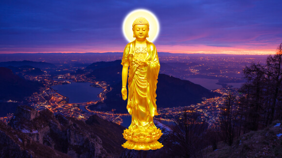 Amitabha Buddha Desktop Wallpaper