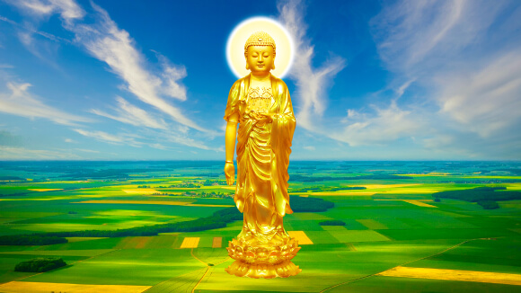 Amitabha Buddha Desktop Wallpaper