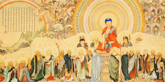Amitabha Buddha Sutra Illustration 02
