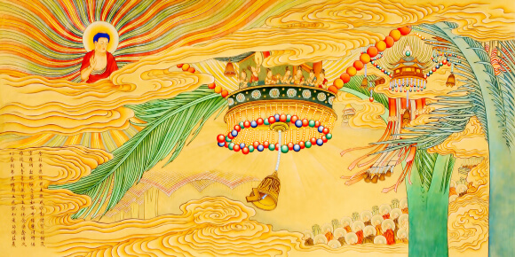 Amitabha Buddha Sutra Illustration 08