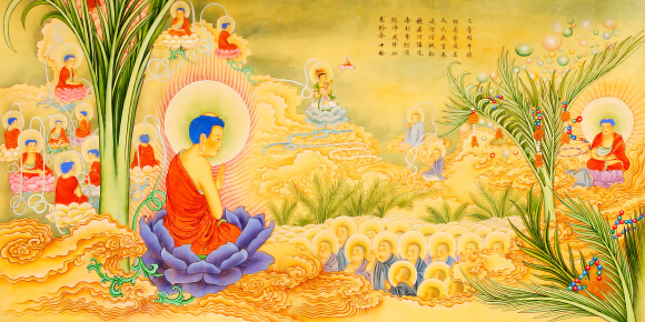 Amitabha Buddha Sutra Illustration 10