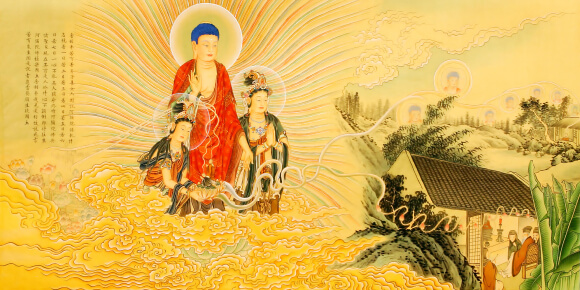 Amitabha Buddha Sutra Illustration 13