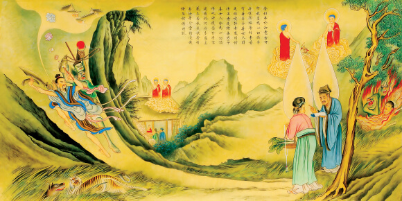 Amitabha Buddha Sutra Illustration 15