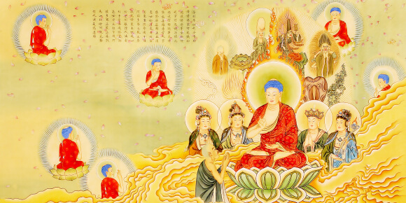 Amitabha Buddha Sutra Illustration 17