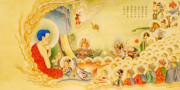 Amitabha Buddha Sutra Illustration 18