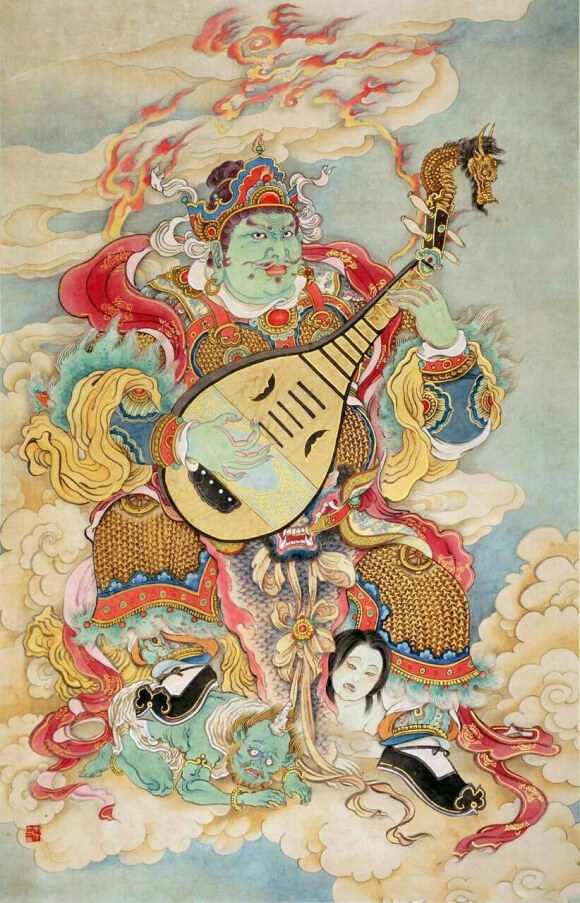 Four Heavenly Kings Dharma Protectors in Buddhism