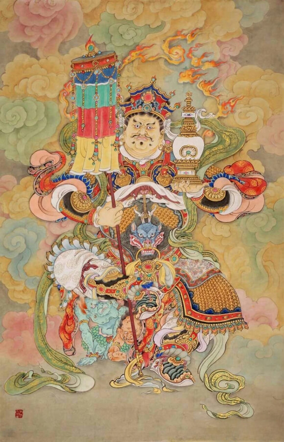 Northern Vaishravana Heavenly King Governing Uttarakuru